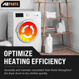 279838 W10724237 Dryer Heating Element thumbnail 1