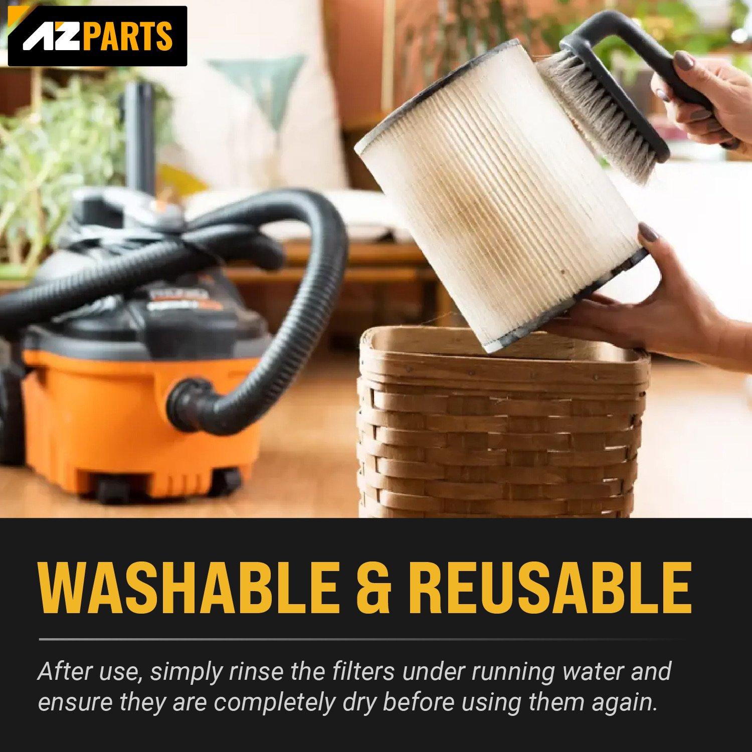 DXVC6914 HEPA Cartridge Filter for 6-16 Gallon DeWalt Wet/Dry Vacuum Cleaner image 3