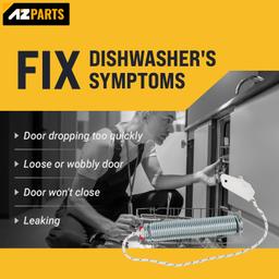00754866 Dishwasher Door Spring & Cable Kit thumbnail 4