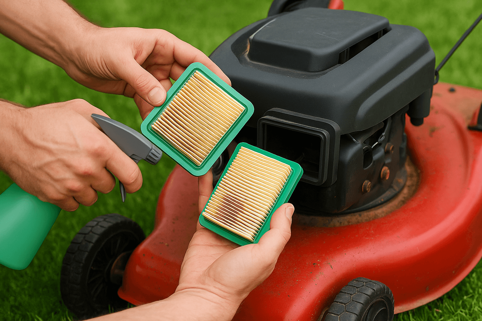 How to Clean Lawn Mower Air Filter Fast and Right Ways image