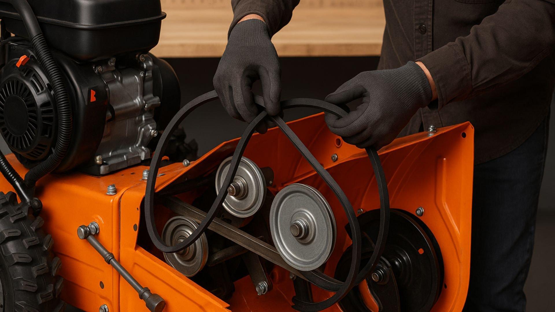 How to Replace SnowBlower Belts in Minutes (Right Ways) image
