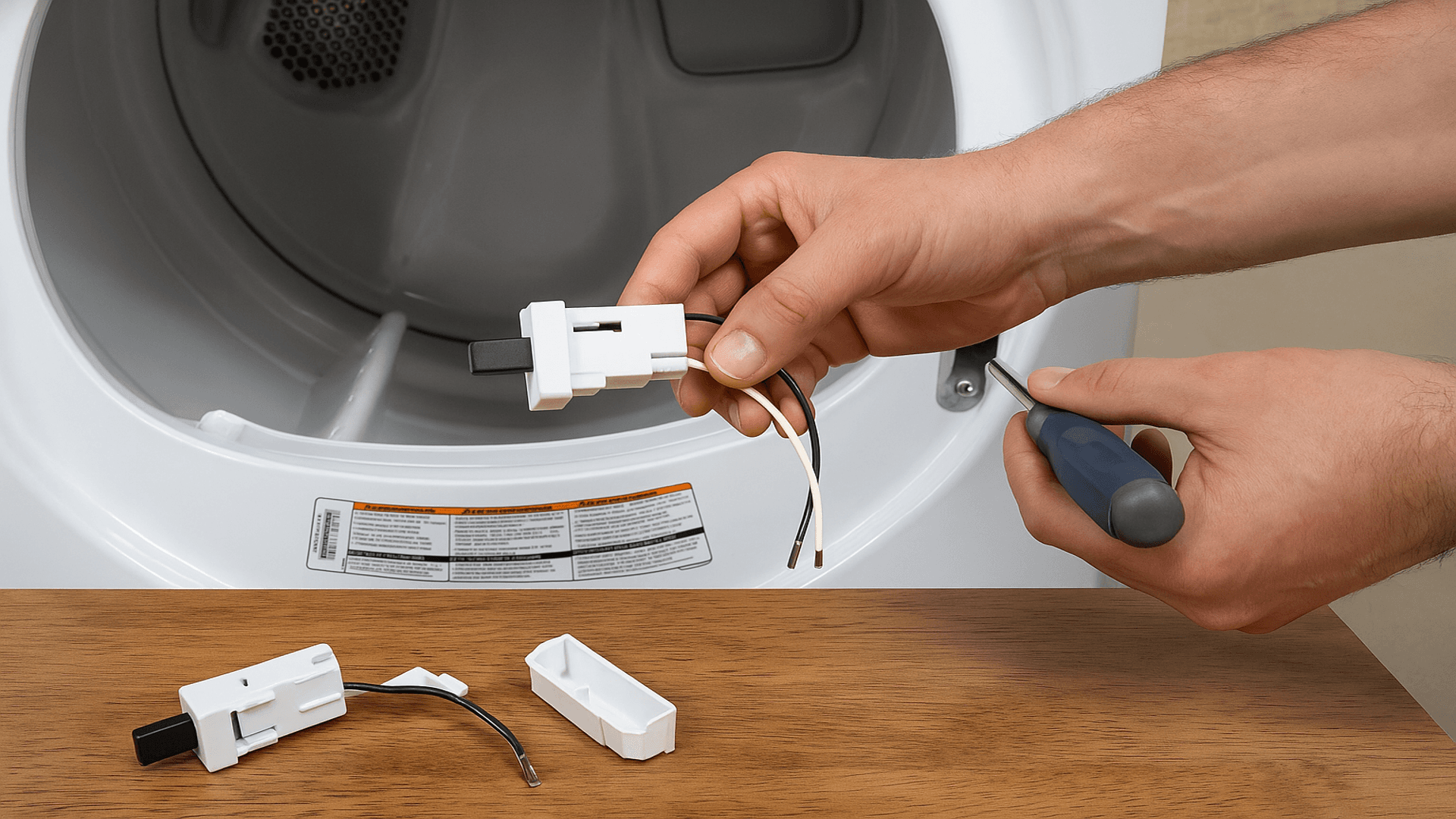 Dryer Door, Switch, Seal & Gasket Repair