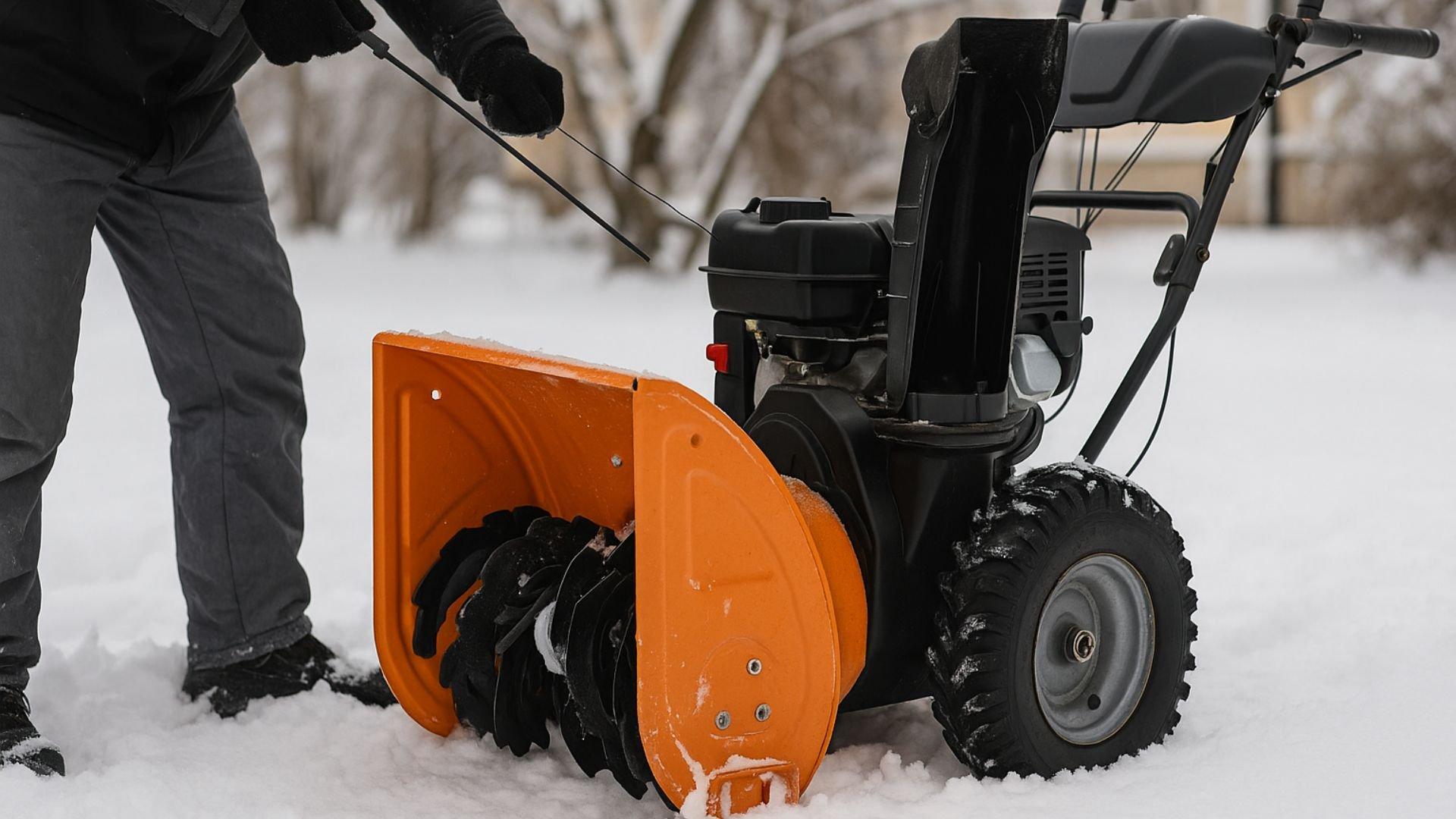 How to Start a Snowblower in 13 Steps (with Images) image