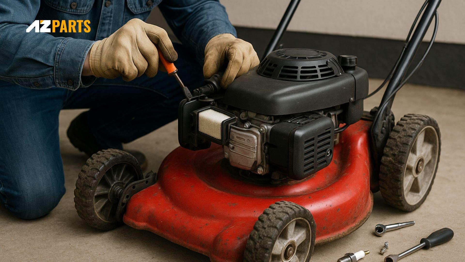 tune up lawn mower