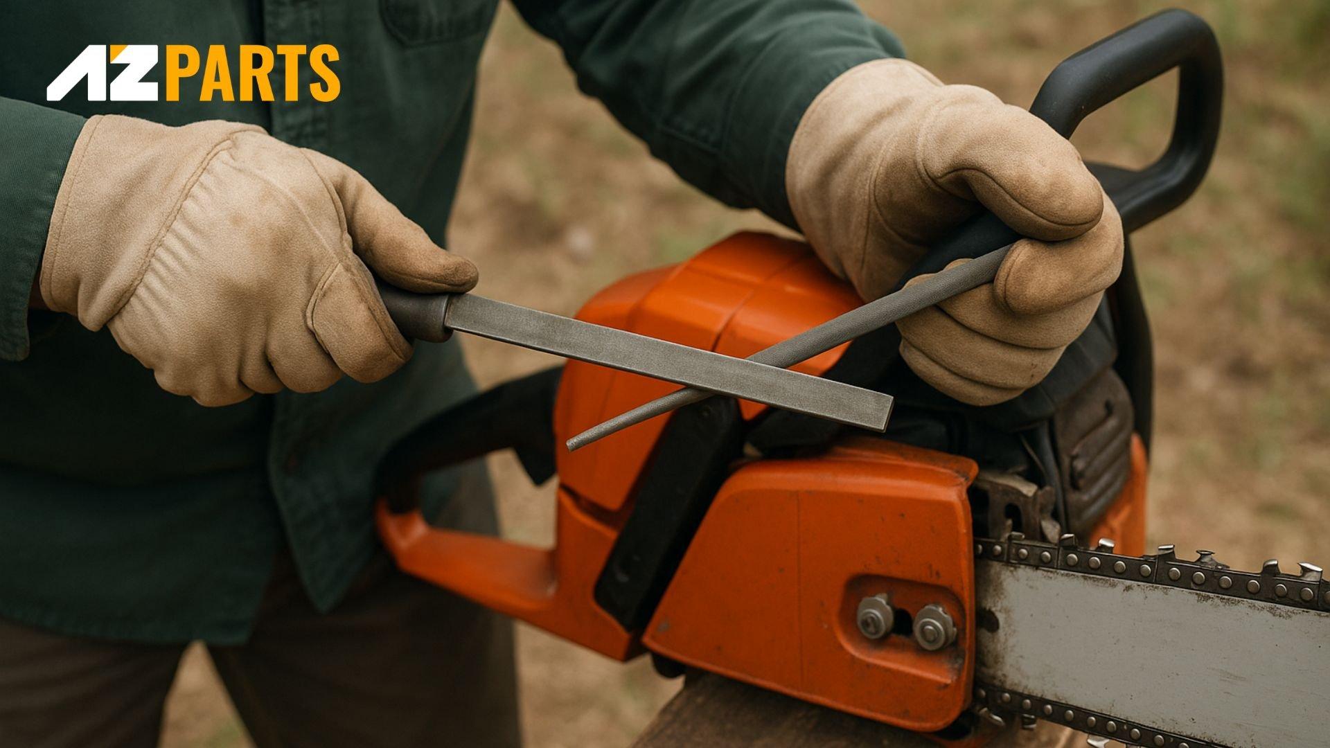 how to sharpen a chainsaw 