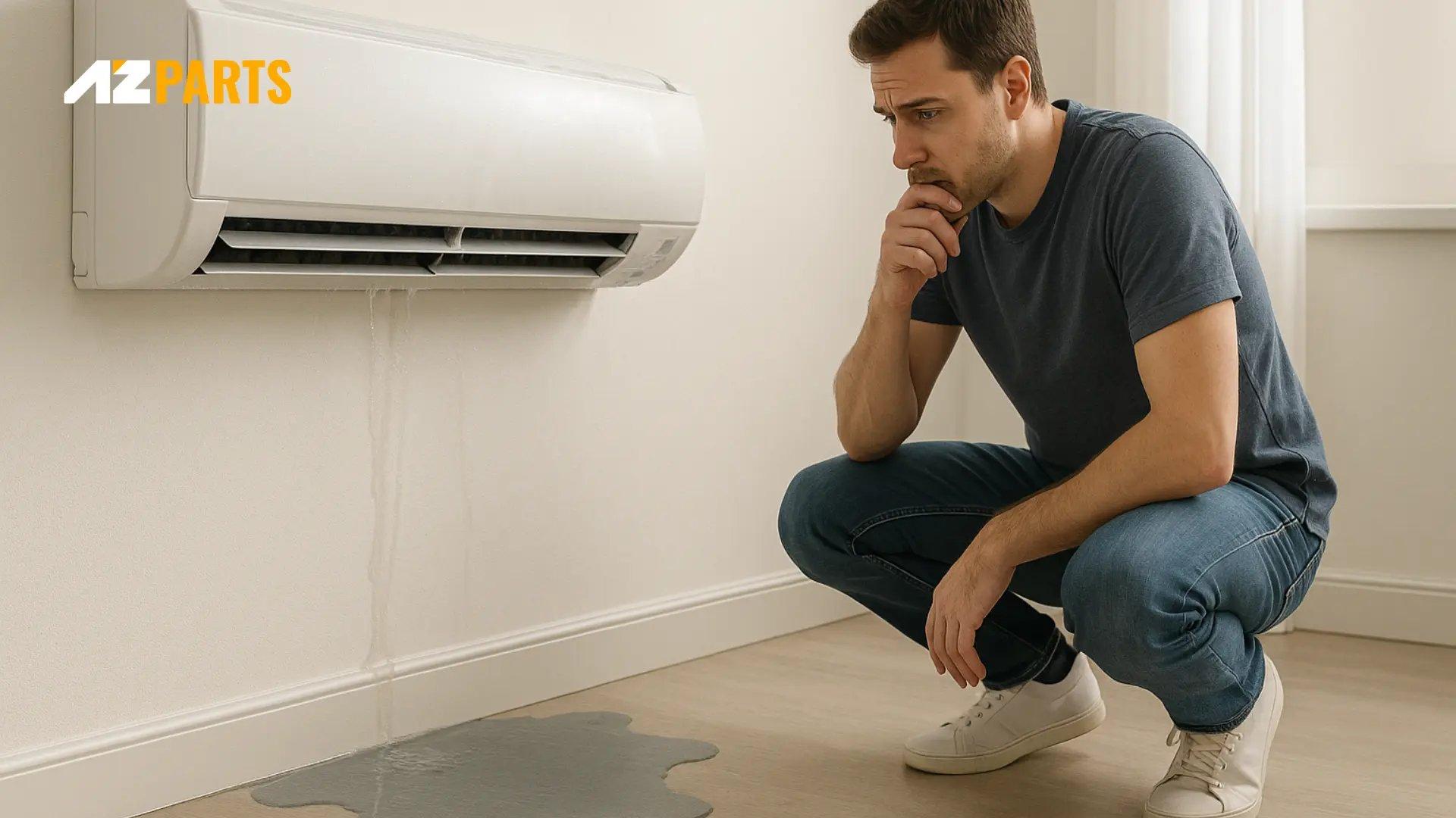 why is my air conditioner leaking water