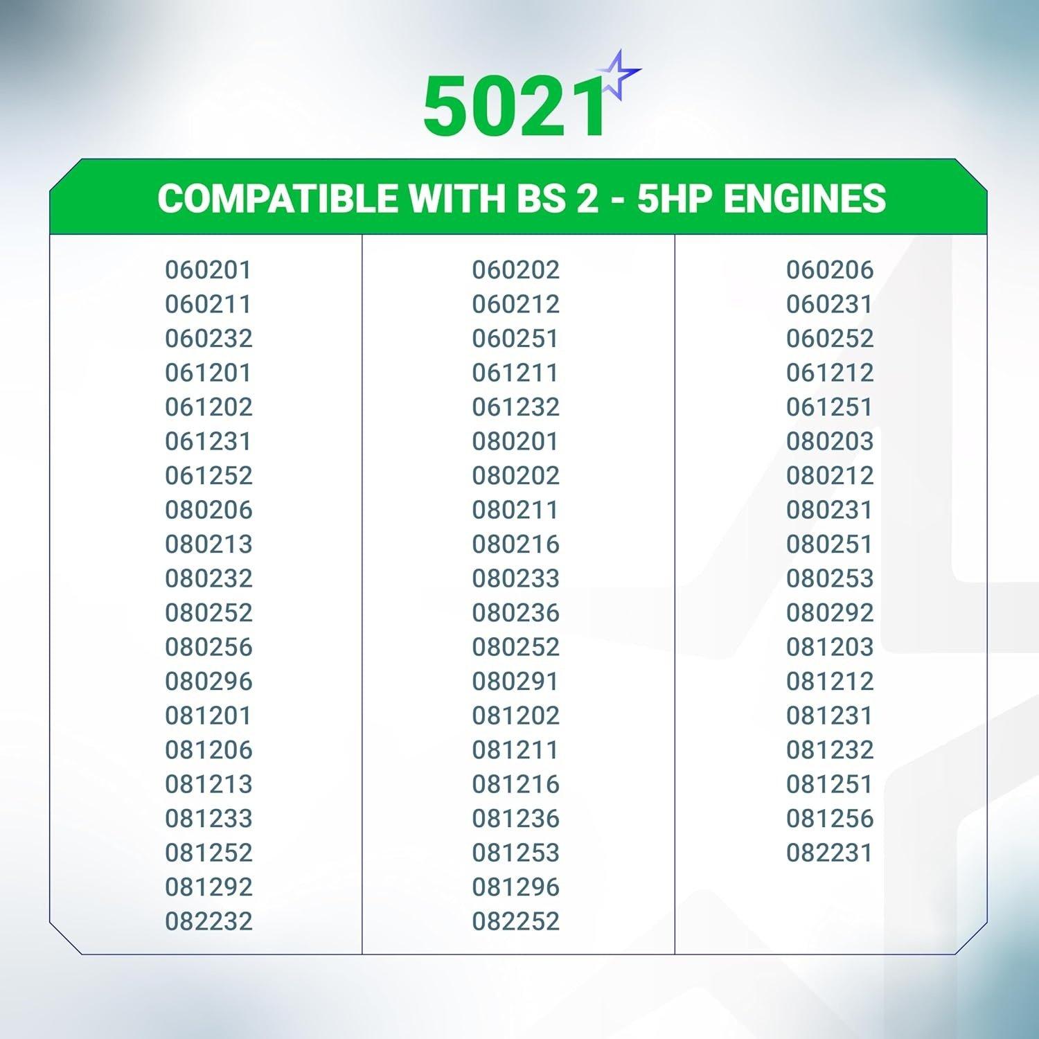 [Lifetime Warranty] 5021K Carburetor Diaphragm Gasket Kit - Pack of 6 image 6