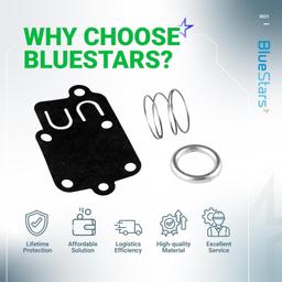 [Lifetime Warranty] 5021K Carburetor Diaphragm Gasket Kit - Pack of 6 thumbnail 7