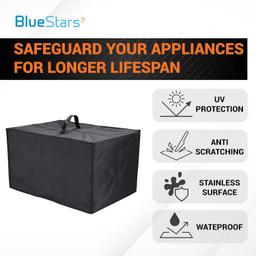 [Lifetime Warranty] Microwave Oven Dust Cover - High-Quality 210D Oxford Fabric - Ideal Protection for Toaster Oven, Air Fryer - 20.9" x 15.7" x 12.4" thumbnail 4