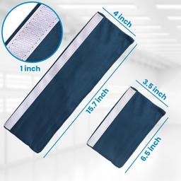 Blue Door Handle Covers Set of 6-4 PCS Fridge Handle Cover & 2 PCS Microwave Handle Cover thumbnail 6