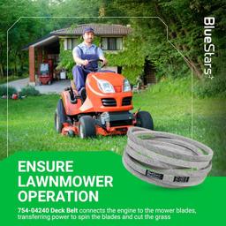 [Lifetime Warranty] 754-04240 Mower Deck Belt | 162.9" x 0.5" thumbnail 5