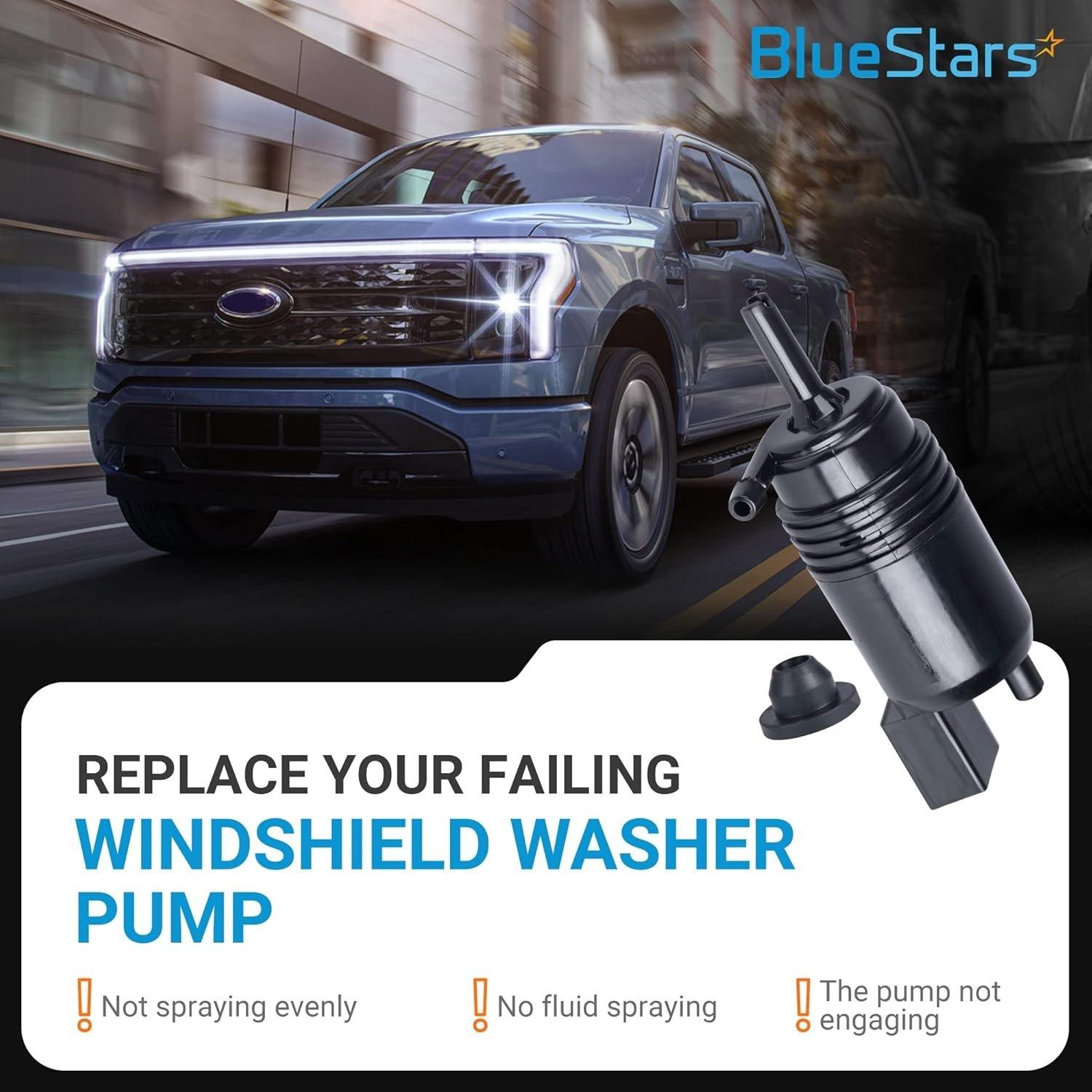 22999423 Windshield Washer Pump with Grommet image 1