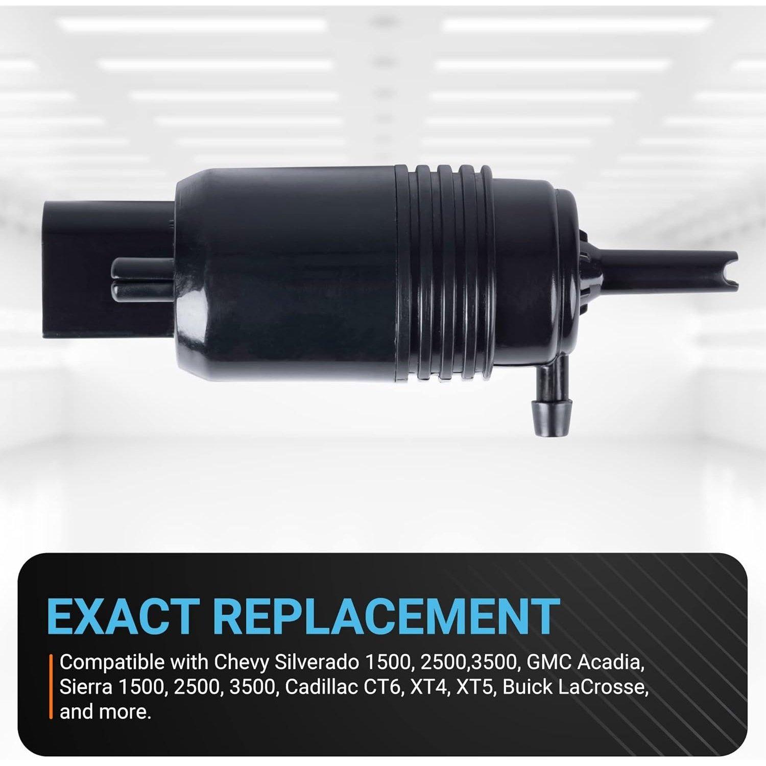 22999423 Windshield Washer Pump with Grommet image 2