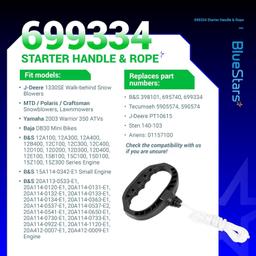[Lifetime Warranty] 699334 Starter Handle and Rope thumbnail 4