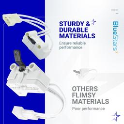 [Lifetime Warranty] 3406107 WP3406107 Dryer Door Switch - Compatible with Whirlpool Maytag Kenmore Roper Amana Dryers - Replaces 3406109 3405100 3405101 3406100 3406101 AED4475TQ1 MEDC400VW0 - Pack of 6 thumbnail 1