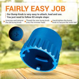 537185801 T35 Trimmer Head Bump Knob - Pack of 4 thumbnail 4