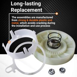 [Lifetime Warranty] W10721967 Splutch Cam Kit Replacement - Compatible with Whirlpool & Kenmore Washers - Replaces AP5951296 W10006356 W10315818 PS10057144 W10006352 W10006382 W10326374 thumbnail 4