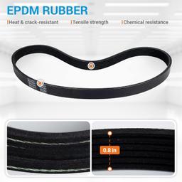 6K841 Standard V-Ribbed Serpentine Belt thumbnail 4