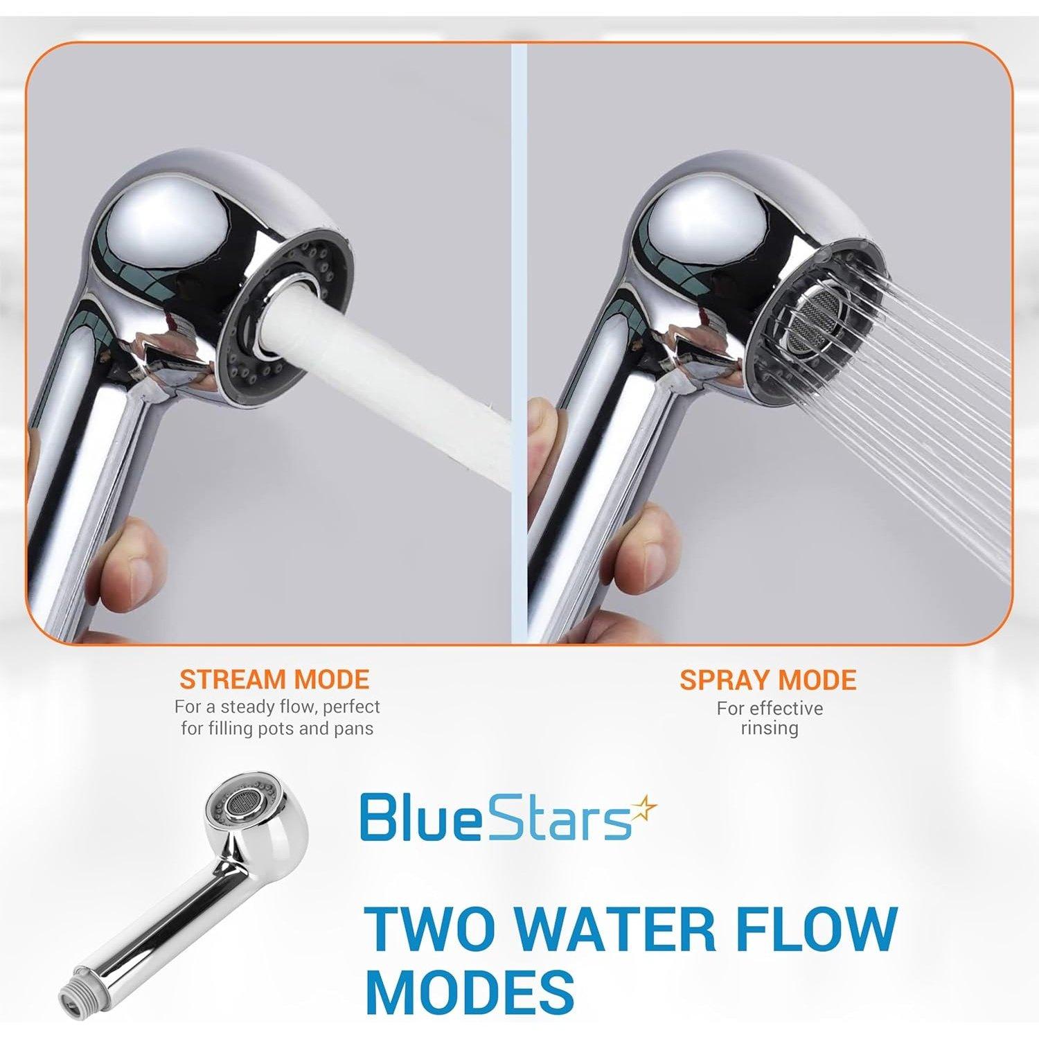 [Lifetime Warranty] Pull Down Bathroom Sink G1/2 13/16 Inch Male Sprayer Head image 4