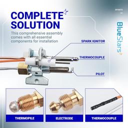 [Lifetime Warranty] SP20075 SP20305A Pilot and Igniter Assembly thumbnail 8