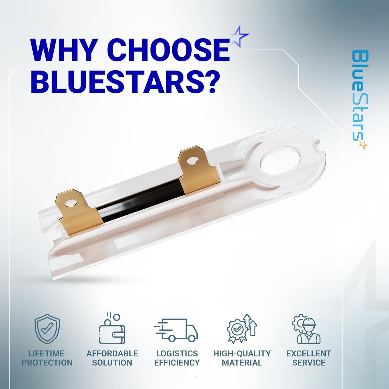 [Lifetime Warranty] 3392519 Dryer Thermal Fuse - Compatible with Whirlpool Kenmore - Replaces AP6008325 G4AP0500 3388651 694511 80005 WP3392519VP - Pack of 2 image 7