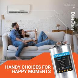 [Lifetime Warranty] 120 uF MFD 370/440 VAC Â±5% Round Run Capacitor 50/60 Hz - Fits AC Motor Run, Fan Start, Condenser thumbnail 11