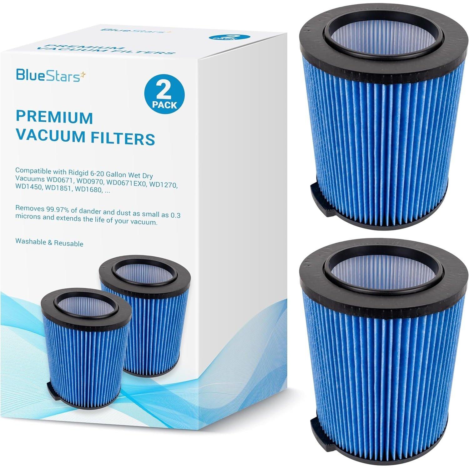 VF5000 Wet/Dry Cartridge HEPA Filter 5 to 20 Gallon image 0