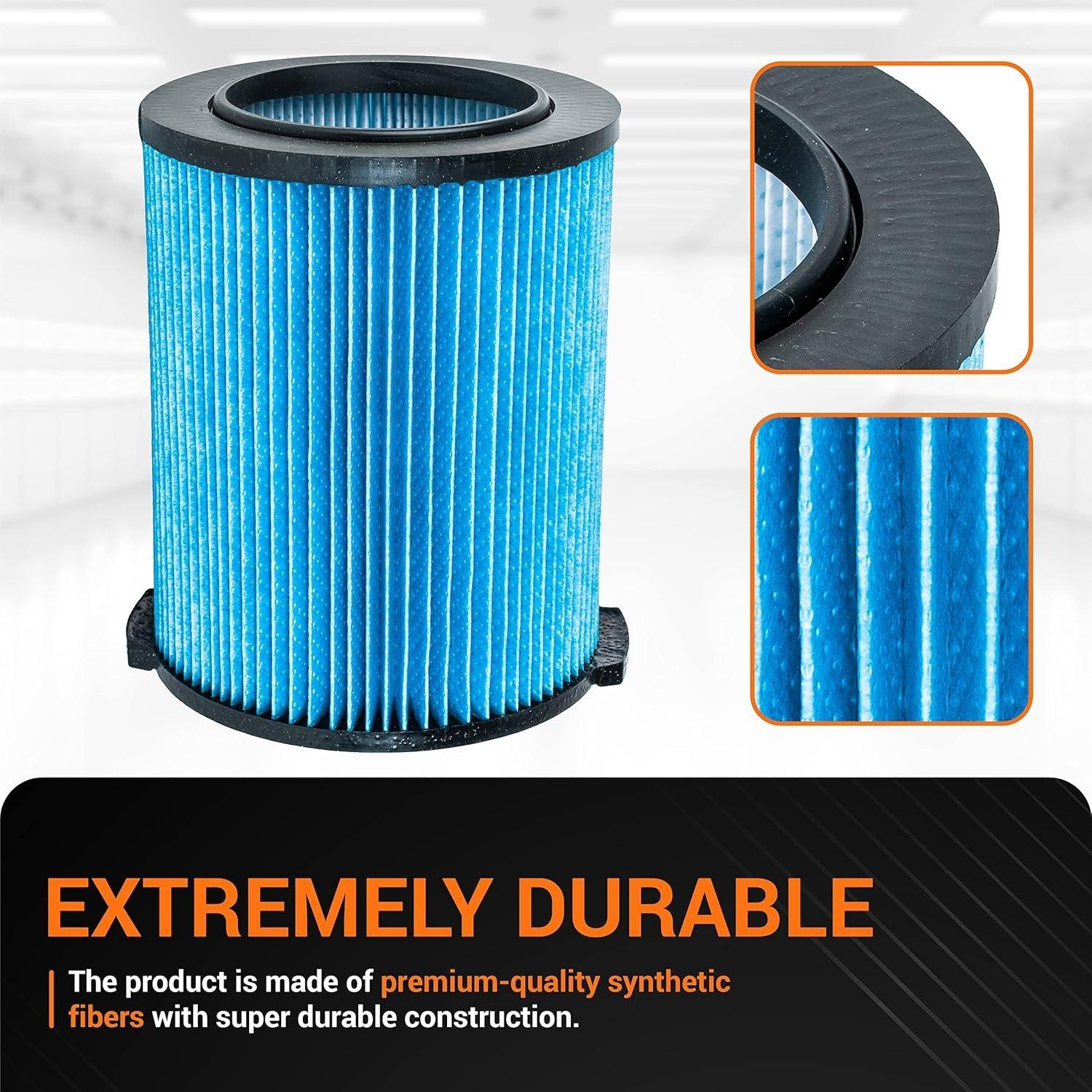 VF5000 Wet/Dry Cartridge HEPA Filter 5 to 20 Gallon image 5