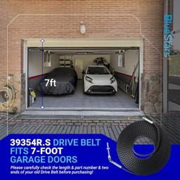 [Lifetime Warranty] 39354R.S Drive Belt for 7FT Garage Door thumbnail 3