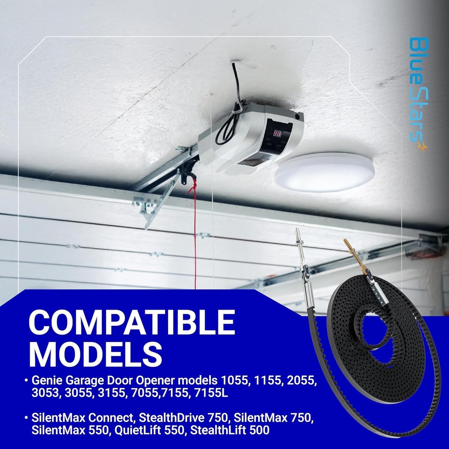 [Lifetime Warranty] 39354R.S Drive Belt for 7FT Garage Door image 4