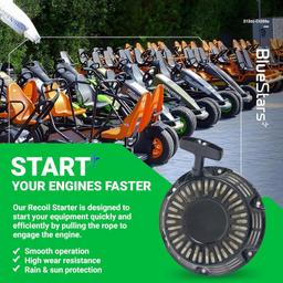 212CC Pull Start Recoil Starter Assembly thumbnail 3