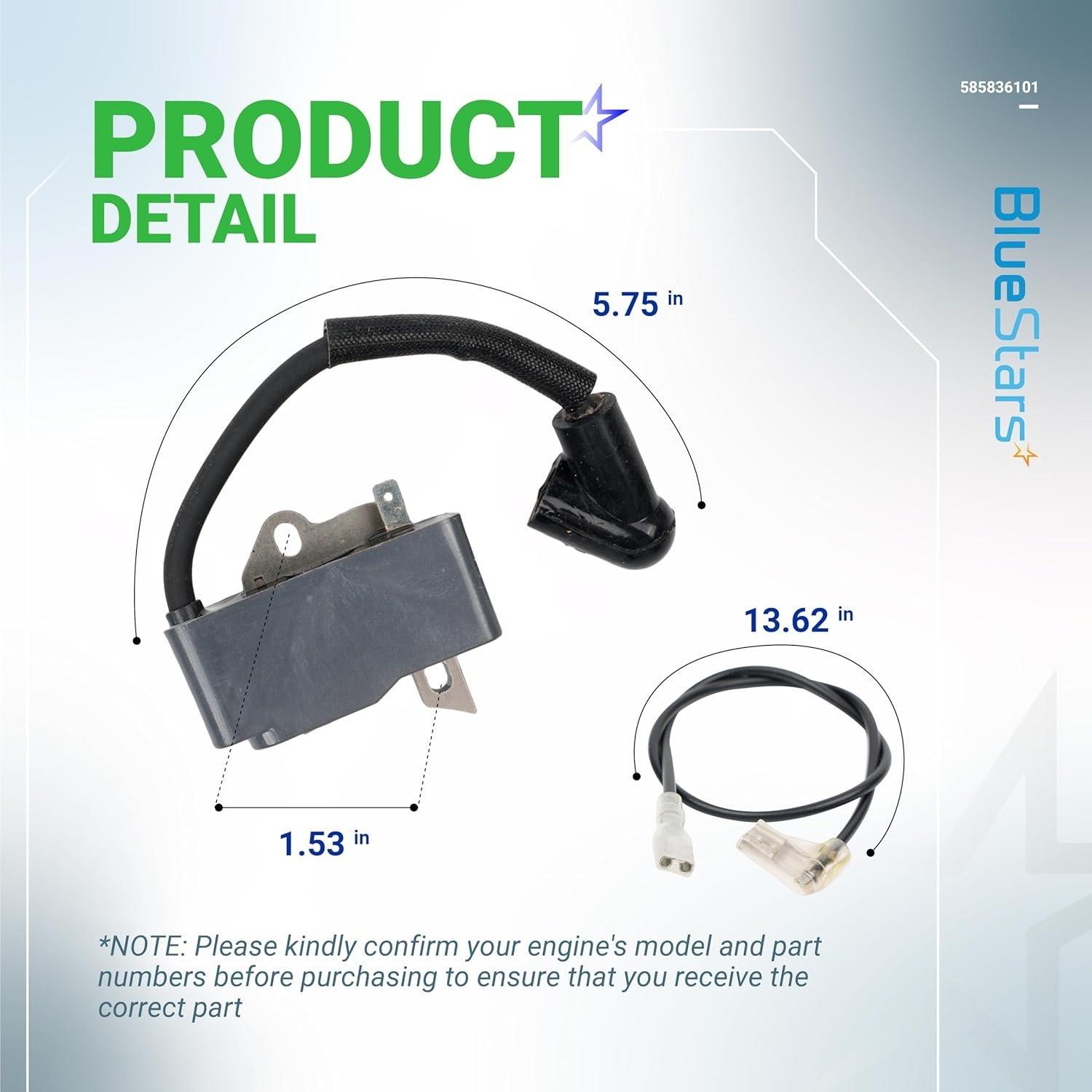 [Lifetime Warranty] 585836101 Handheld Blower Ignition Module Coil image 4