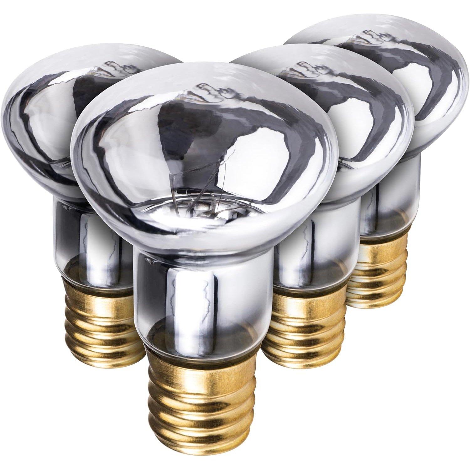 [Lifetime Warranty] R39 E17 25 Watt Lava Lamp Bulbs for Lava Lamps - Pack of 4 image 0