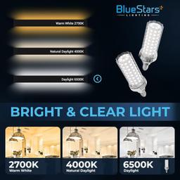 [Lifetime Warranty] E12 20W LED Corn Light Bulbs [4.5in] - Pack of 4 thumbnail 3