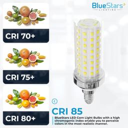 [Lifetime Warranty] E12 20W LED Corn Light Bulbs [4.5in] - Pack of 4 thumbnail 4
