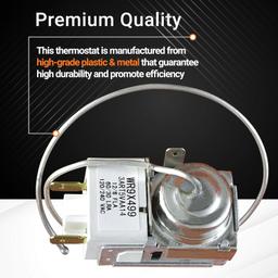 [Lifetime Warranty] WR9X499 Refrigerator Temperature Control Thermostat Replacement â€“ Compatible with GE & Hotpoint Refrigerators - Replaces AP2061705, WR09X0499 thumbnail 3