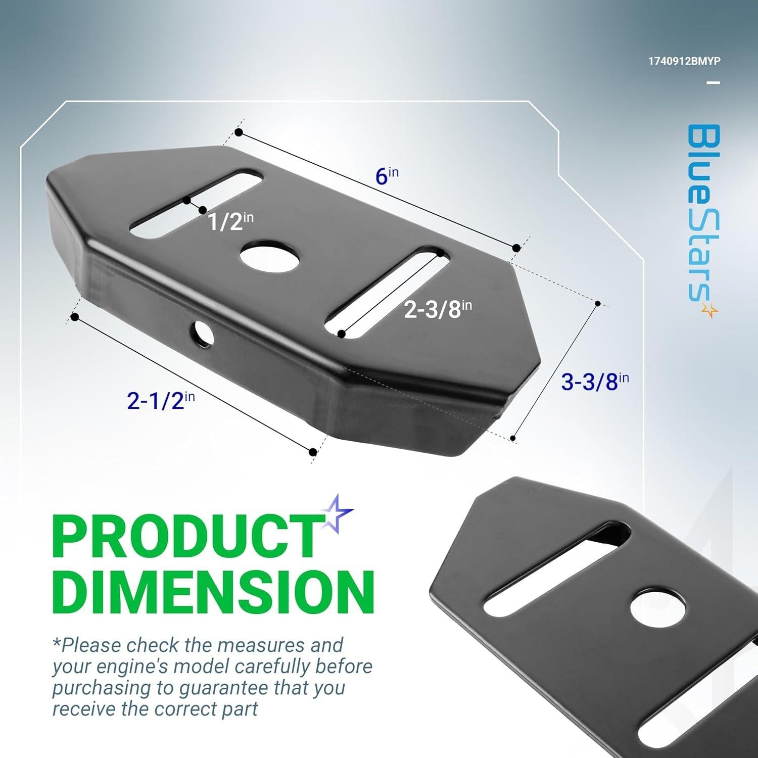 [Lifetime Warranty] 1740912BMYP Snowblower Skid Shoes Height Adjustment image 8