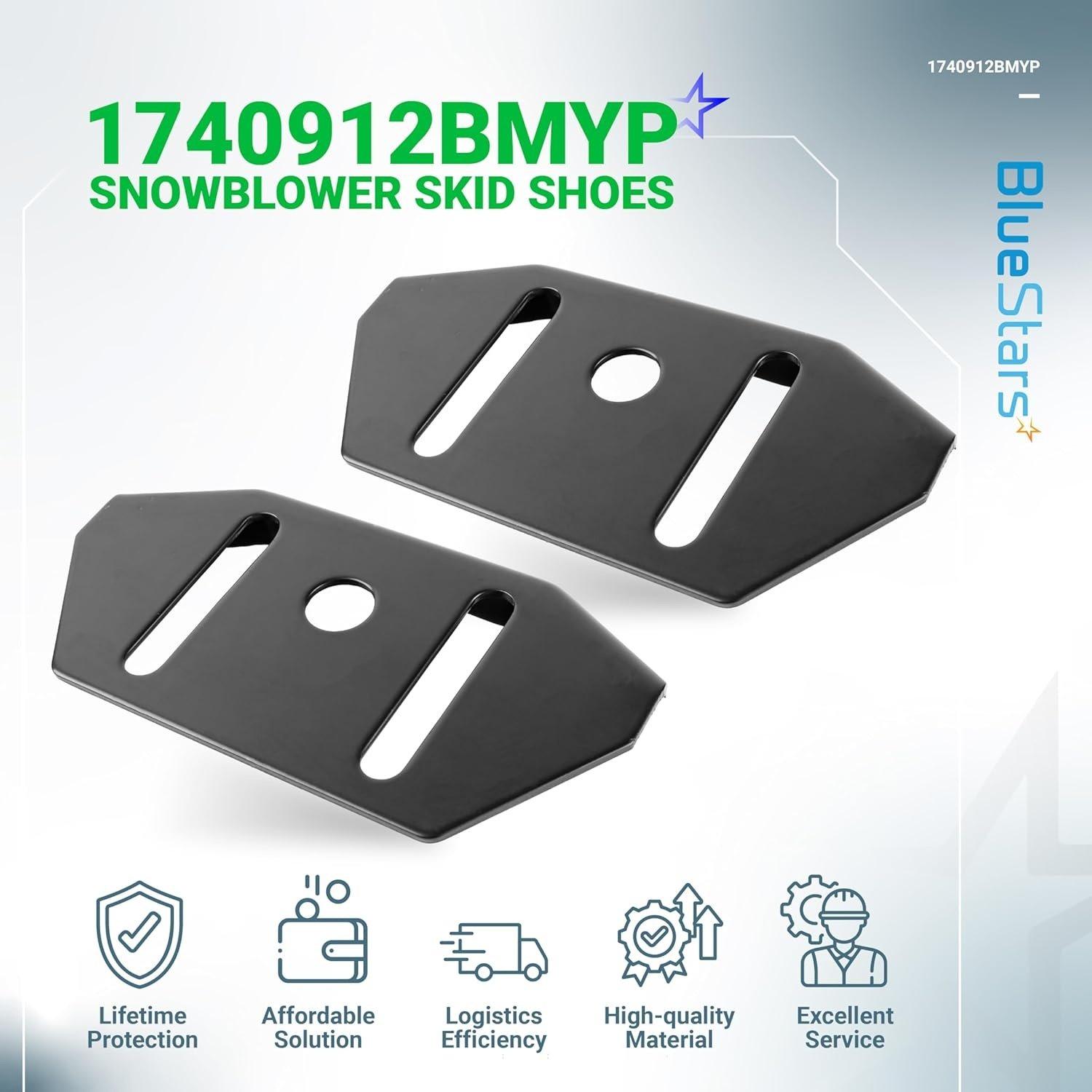 [Lifetime Warranty] 1740912BMYP Snowblower Skid Shoes Height Adjustment image 1