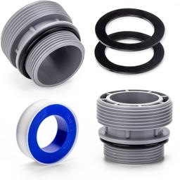 [Lifetime Warranty] 40mm to 1 1/2 Inch Conversion Kit - Pool Hose Adapter thumbnail 0