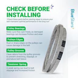 [Lifetime Warranty] Mower Deck Drive Belt 174883 5/8" x 97.4" thumbnail 6