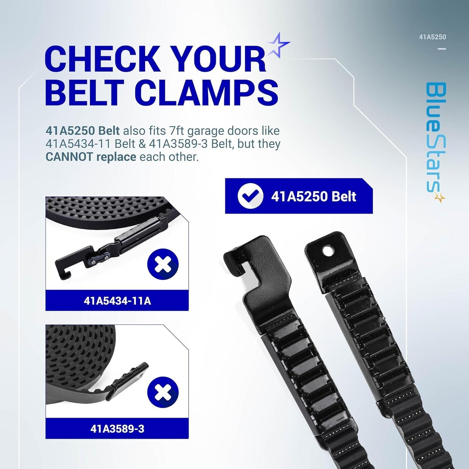 [Lifetime Warranty] 41A5250 41AB150-2 Garage Door Opener Belt image 1