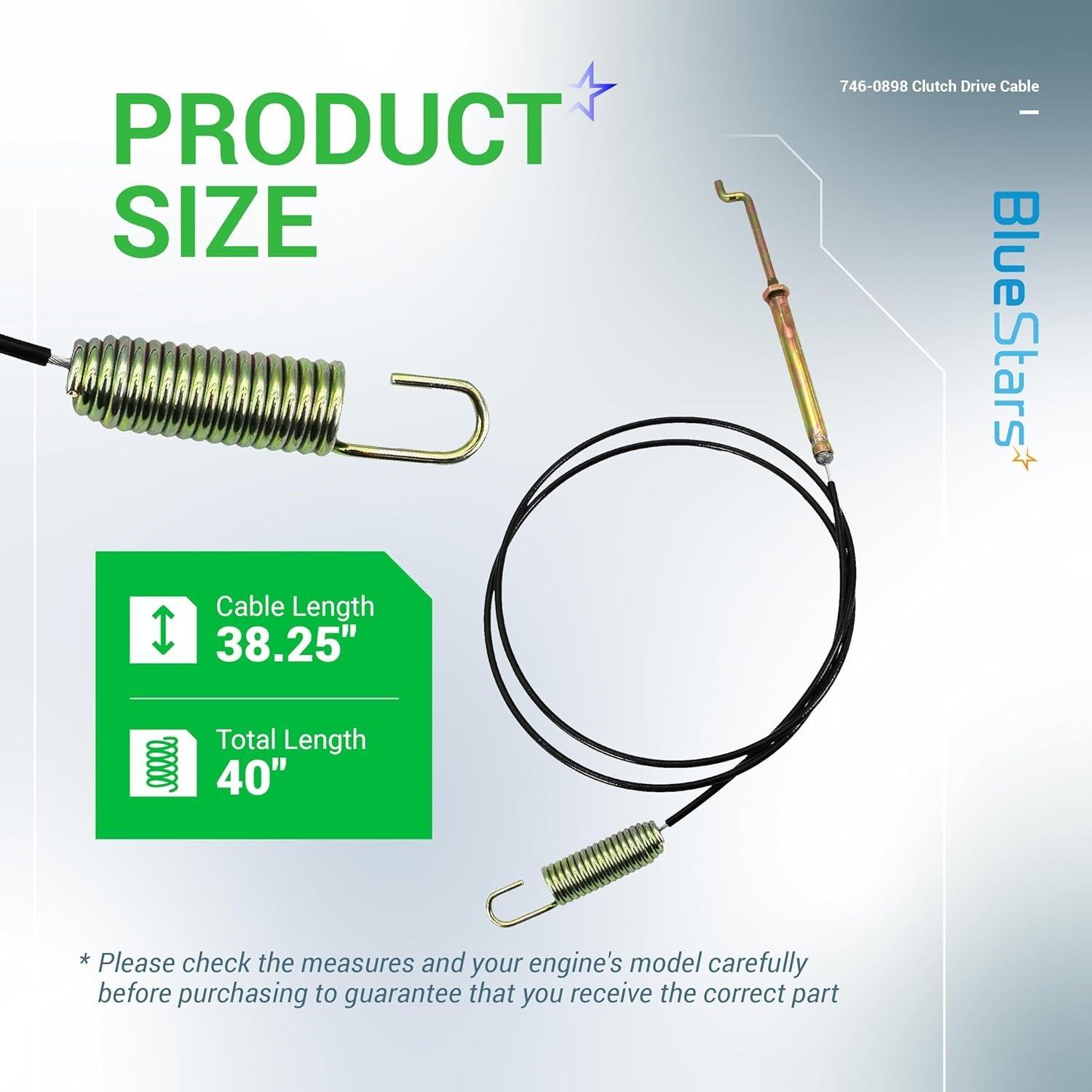 [Lifetime Warranty] 746-0898 Clutch Drive Cable image 6