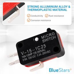 [Lifetime Warranty] V-15-1C25 Micro Limit Switch Blade Momentary - Pack of 10 thumbnail 3