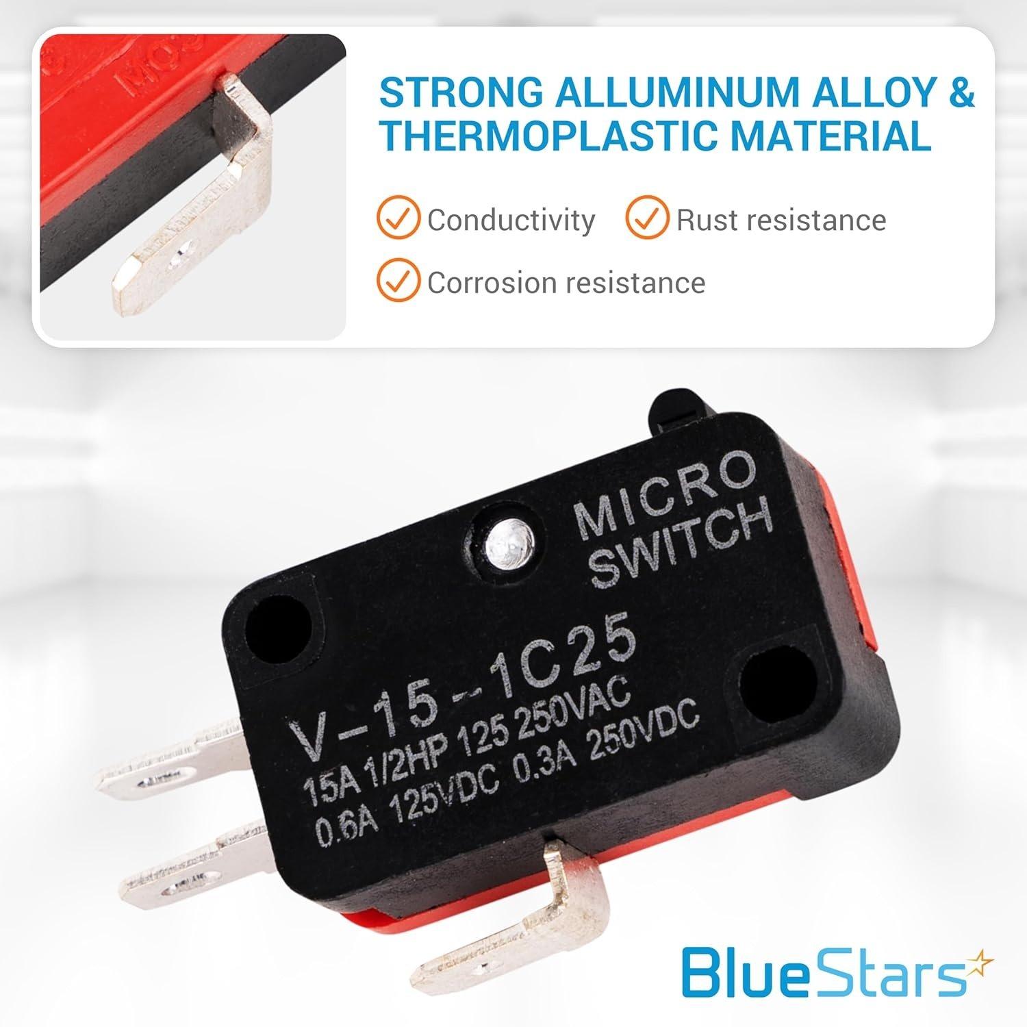 [Lifetime Warranty] V-15-1C25 Micro Limit Switch Blade Momentary - Pack of 10 image 3