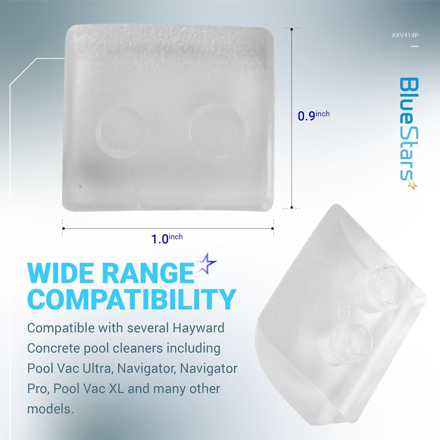 [Lifetime Warranty] AXV414P AXV014P Pool Vac Pool Cleaner Pod Shoe - Pack of 8 image 1