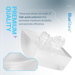 [Lifetime Warranty] AXV414P AXV014P Pool Vac Pool Cleaner Pod Shoe - Pack of 8 thumbnail 2