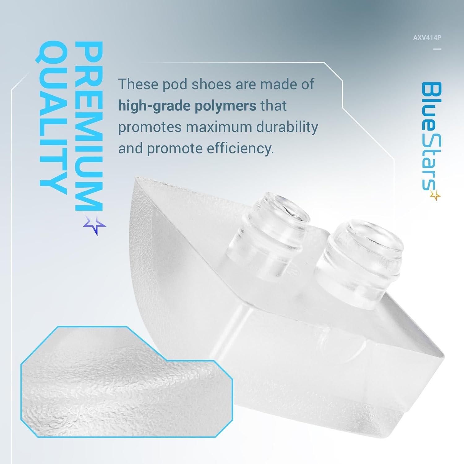 [Lifetime Warranty] AXV414P AXV014P Pool Vac Pool Cleaner Pod Shoe - Pack of 8 image 2