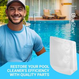 [Lifetime Warranty] AXV414P AXV014P Pool Vac Pool Cleaner Pod Shoe - Pack of 8 thumbnail 5