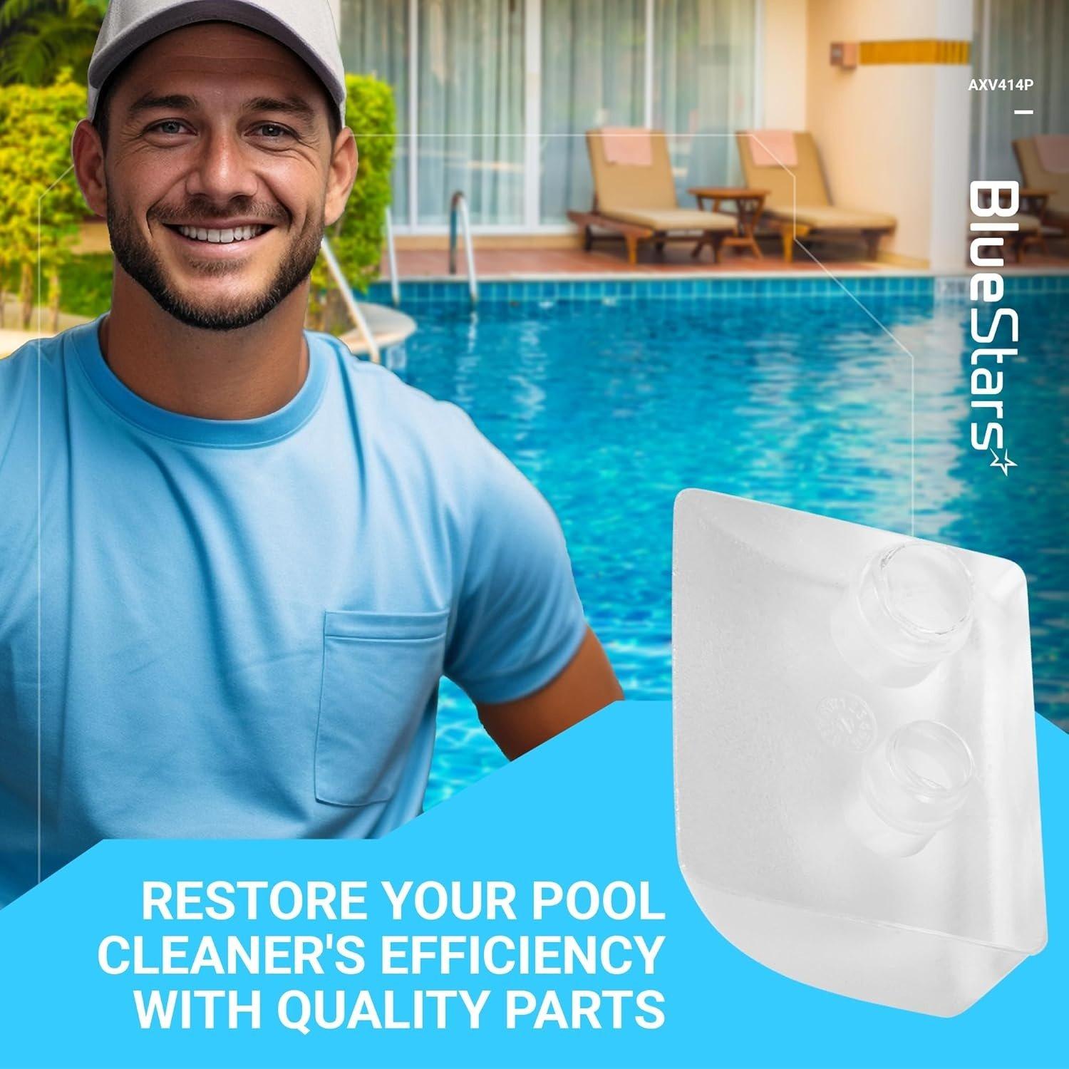 [Lifetime Warranty] AXV414P AXV014P Pool Vac Pool Cleaner Pod Shoe - Pack of 8 image 5