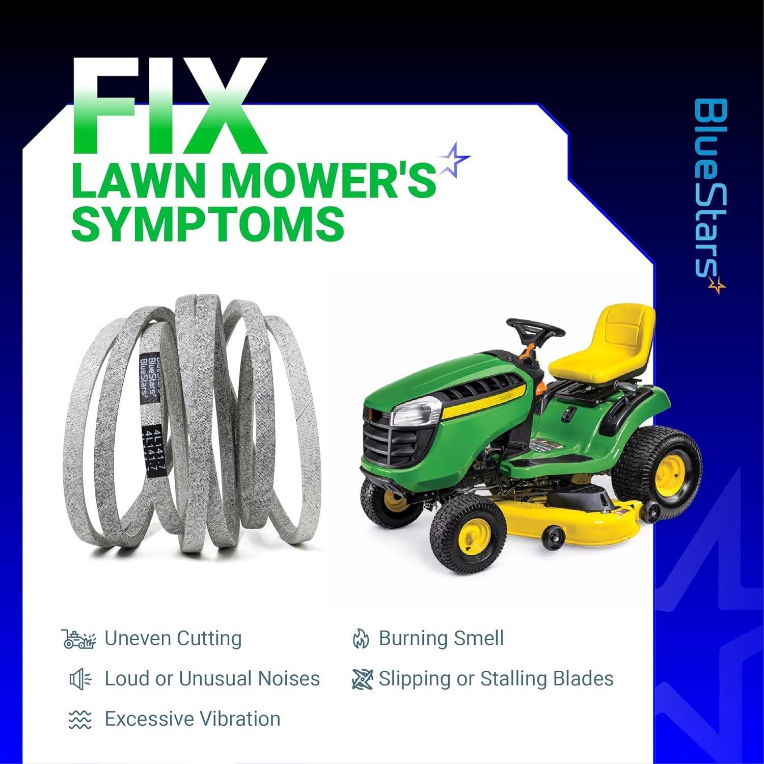 [Lifetime Warranty] Lawn Mower Deck Belt GX21833 1/2" x 141.7" image 5